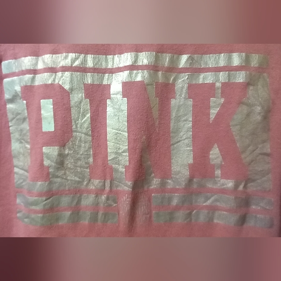 #124 VS Pink Crew Sweater🙃 - Picture 2 of 4